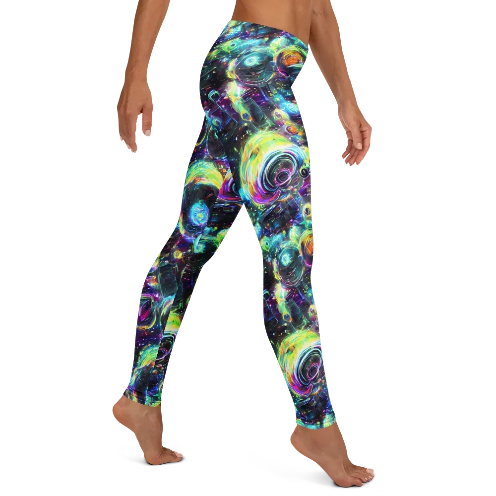 Iridescent Gravity on Leggings — Right