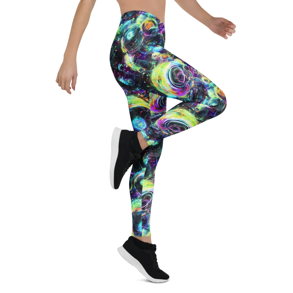 Iridescent Gravity on Leggings — Right