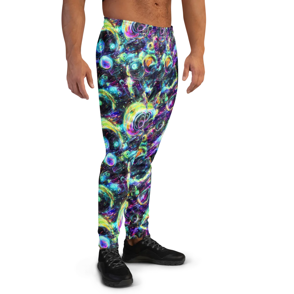 Iridescent Gravity on Men's Joggers — Right