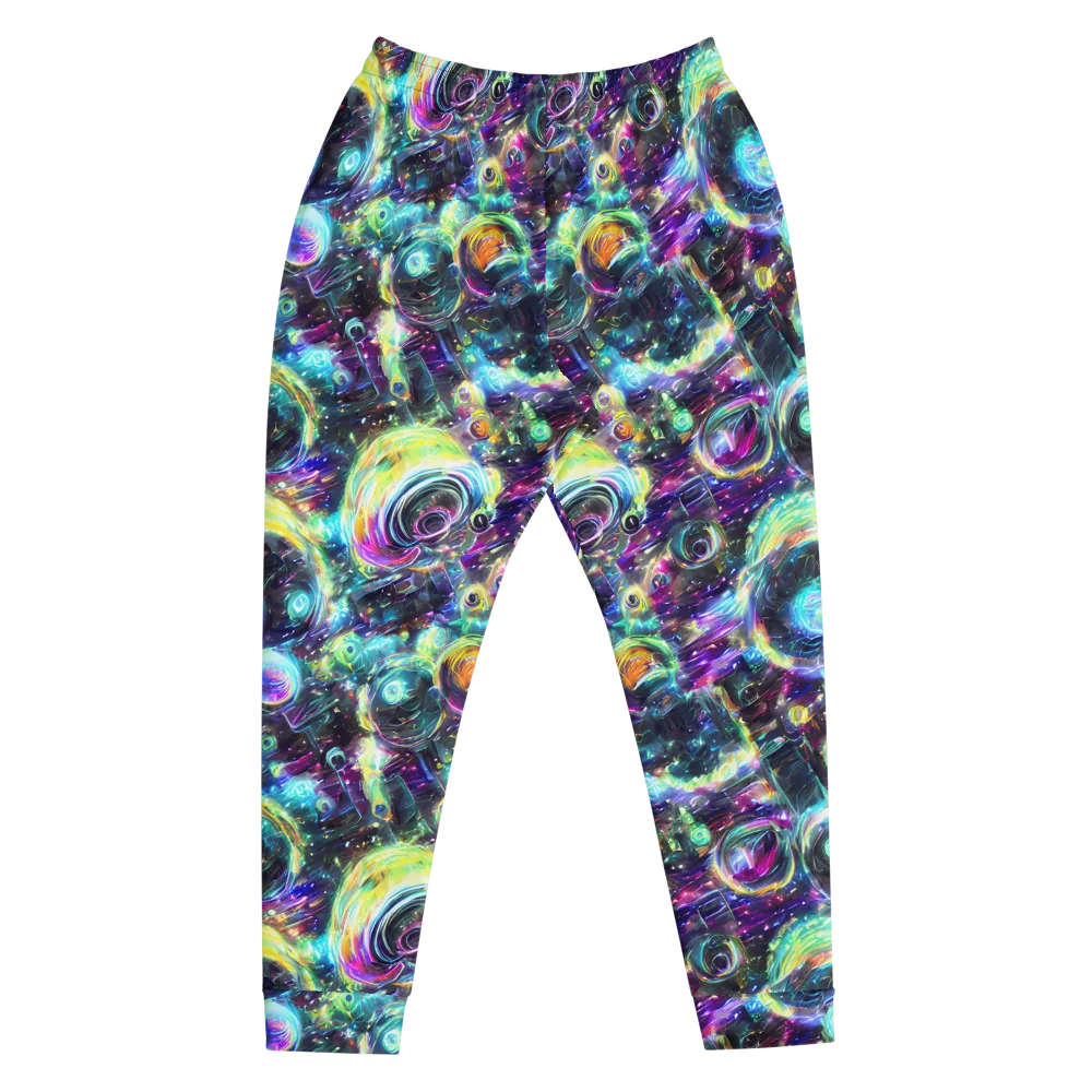 Iridescent Gravity on Men's Joggers — Front
