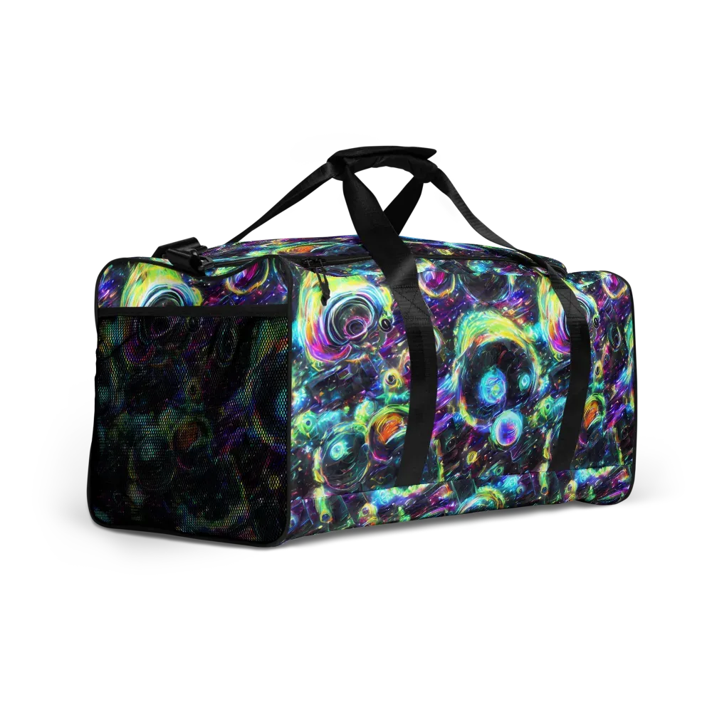 Iridescent Gravity on Duffle Bag — Right Front