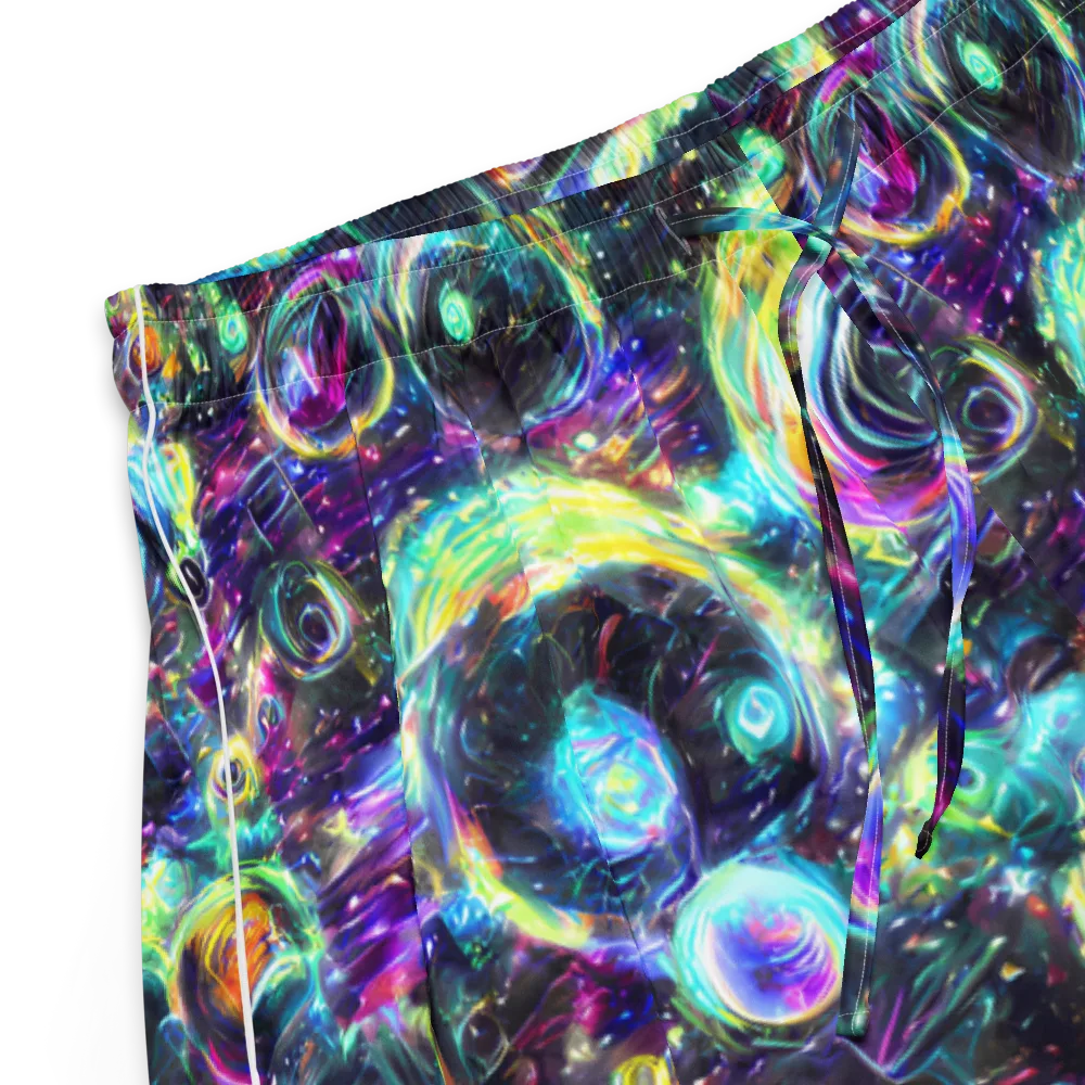 Iridescent Gravity on Women's Pajama Shorts — Product details