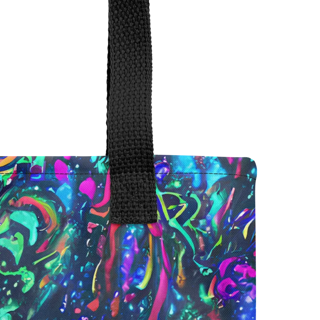 Cosmic Colorstorm on Tote Bag — Product details
