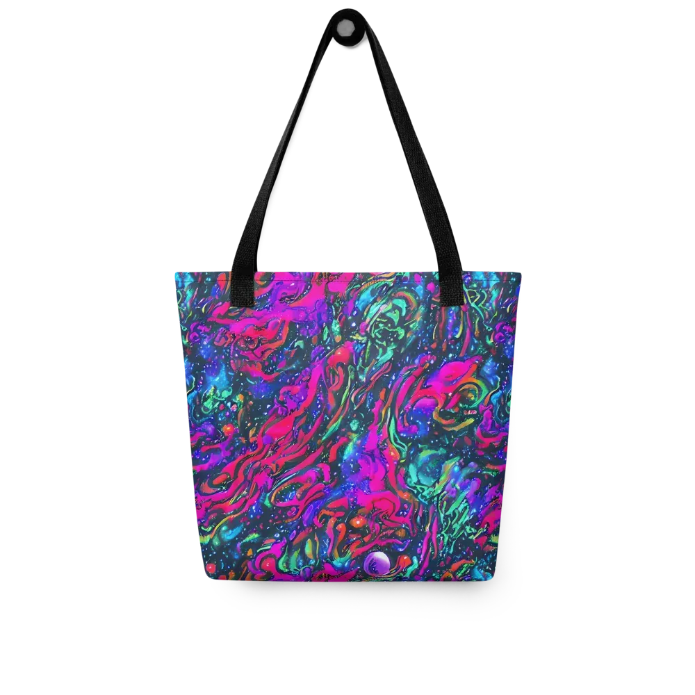 Cosmic Colorstorm on Tote Bag — Front