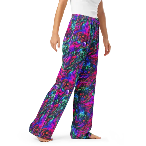 Cosmic Colorstorm on a Women's Pajama Pants