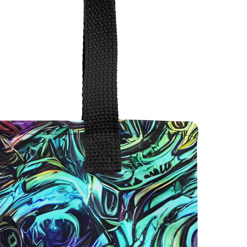 Iridescent Chaos on Tote Bag — Product details