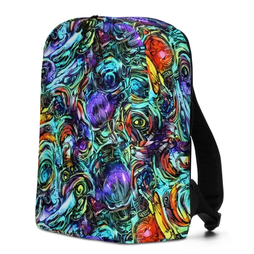 Iridescent Chaos on a Minimalist Backpack