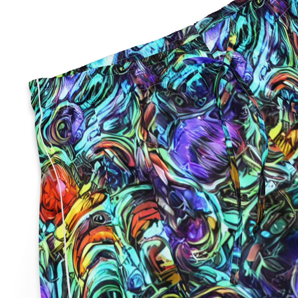 Iridescent Chaos on Women's Pajama Shorts — Product details
