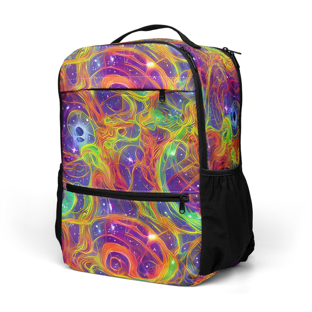 Plasma Dreams on Utility Backpack — Left Front
