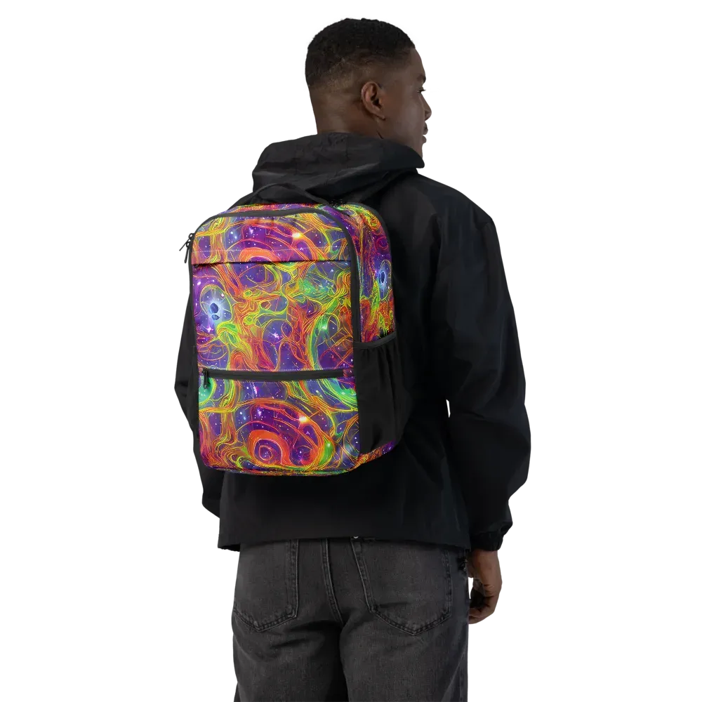 Plasma Dreams on Utility Backpack — Back