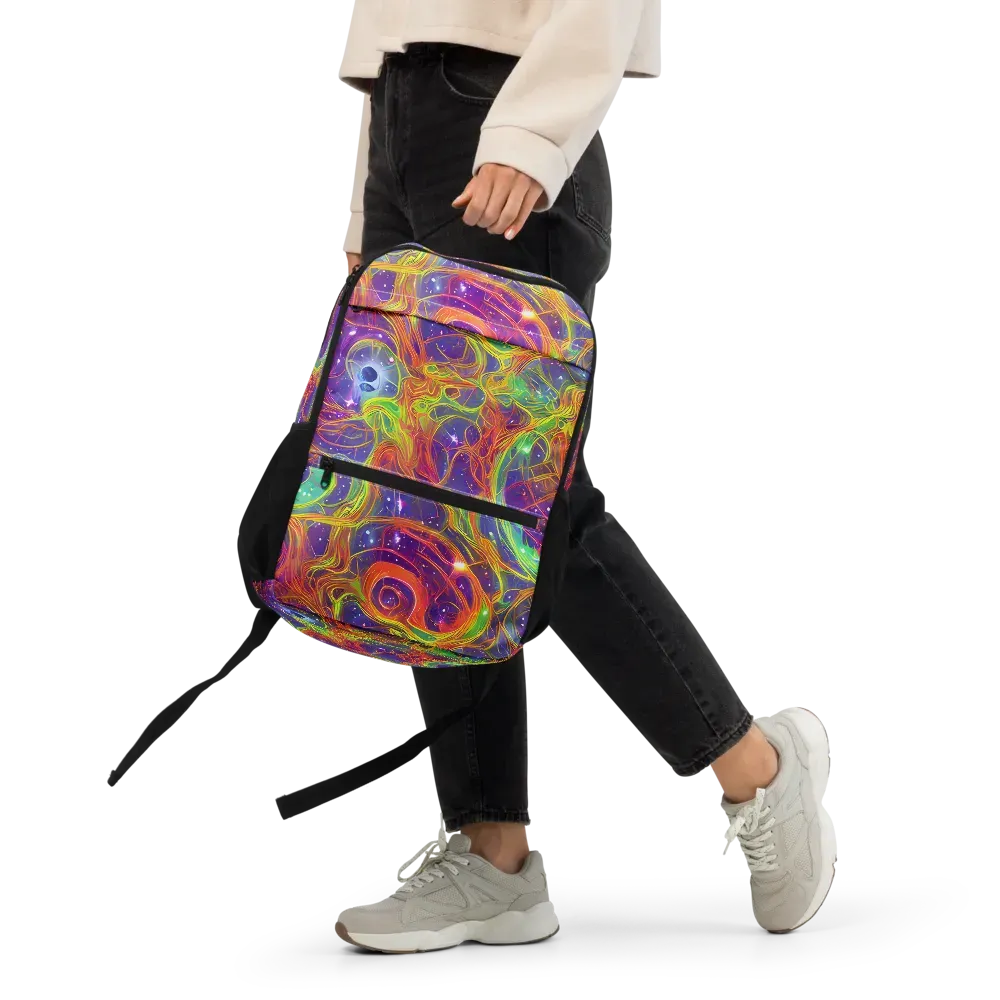 Plasma Dreams on Utility Backpack — Front