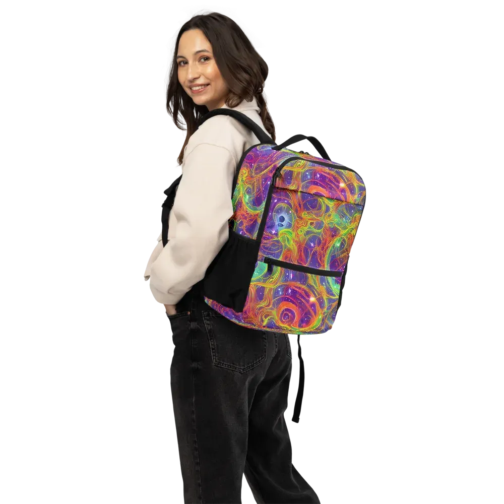 Plasma Dreams on Utility Backpack — Back