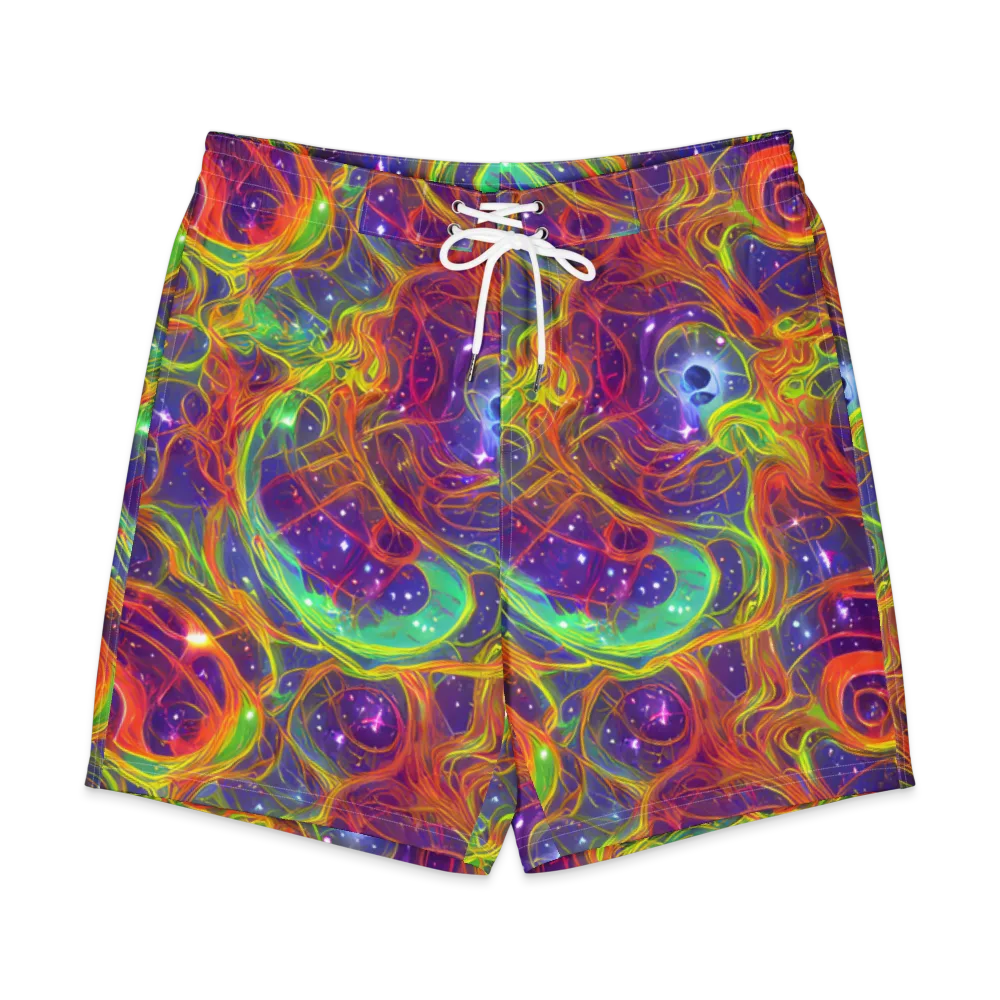 Plasma Dreams on Men's Board Shorts — Front