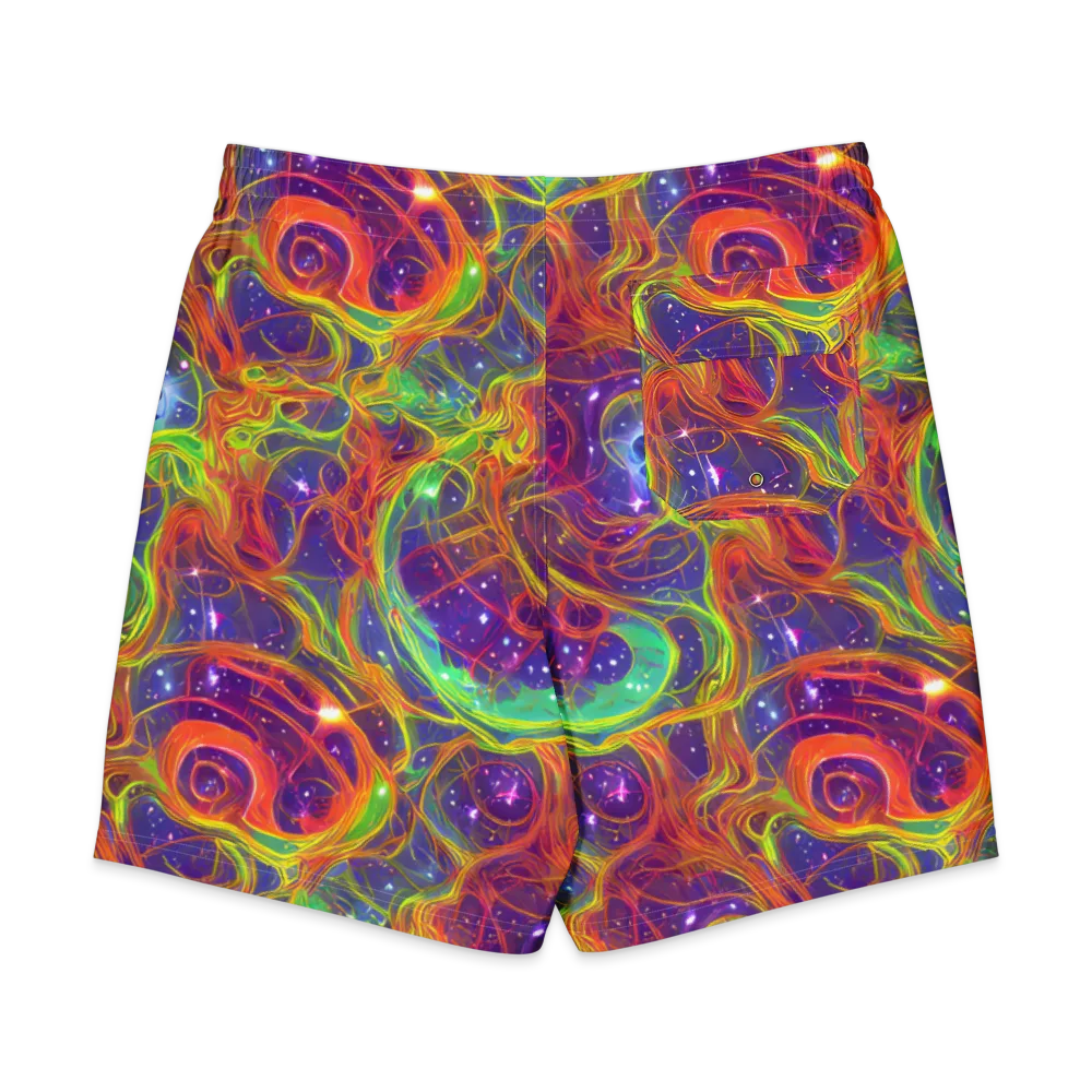 Plasma Dreams on Men's Board Shorts — Back