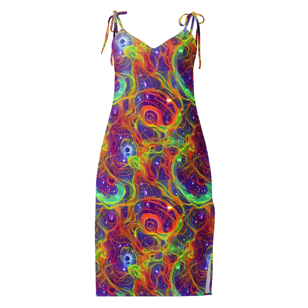 Plasma Dreams on Slip Dress — Front