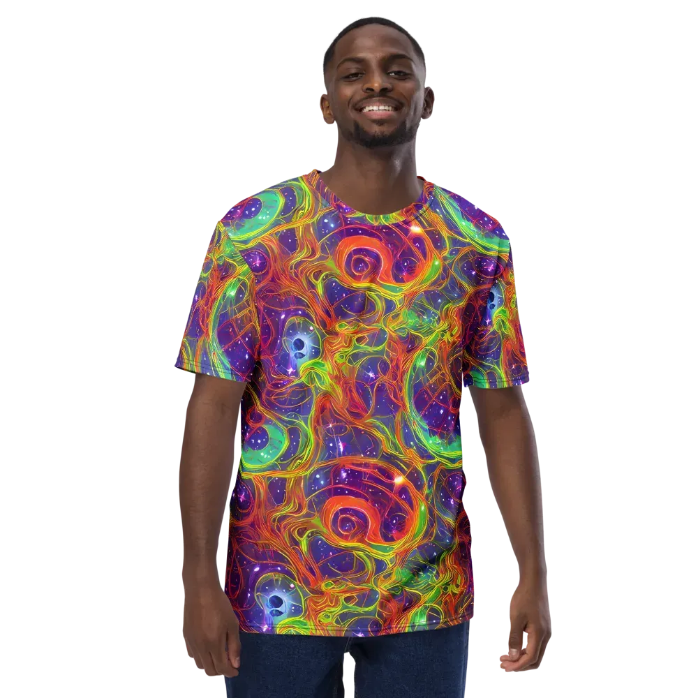 Plasma Dreams on Men's Crew Neck T-Shirt — Front