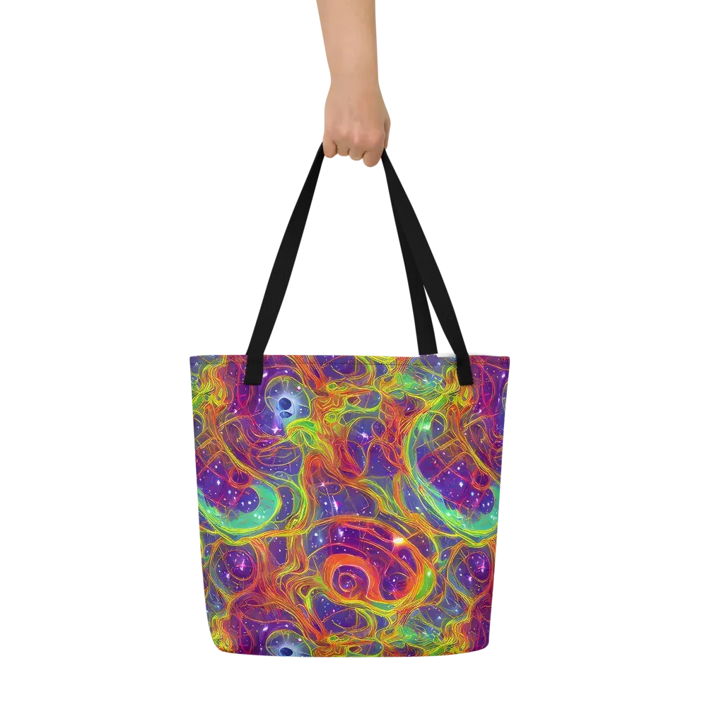 Plasma Dreams on Large Tote Bag W/ Pocket — Front