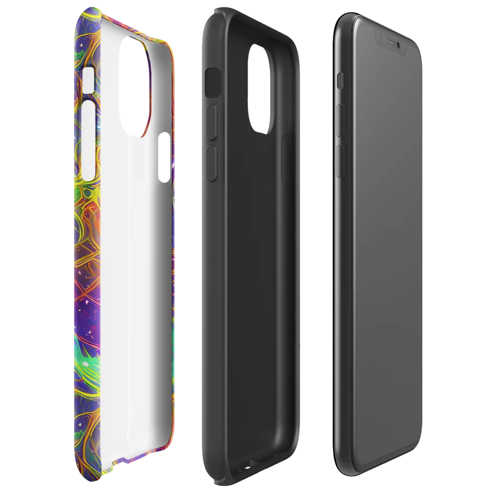 Plasma Dreams on Tough Case for iPhone® — Right