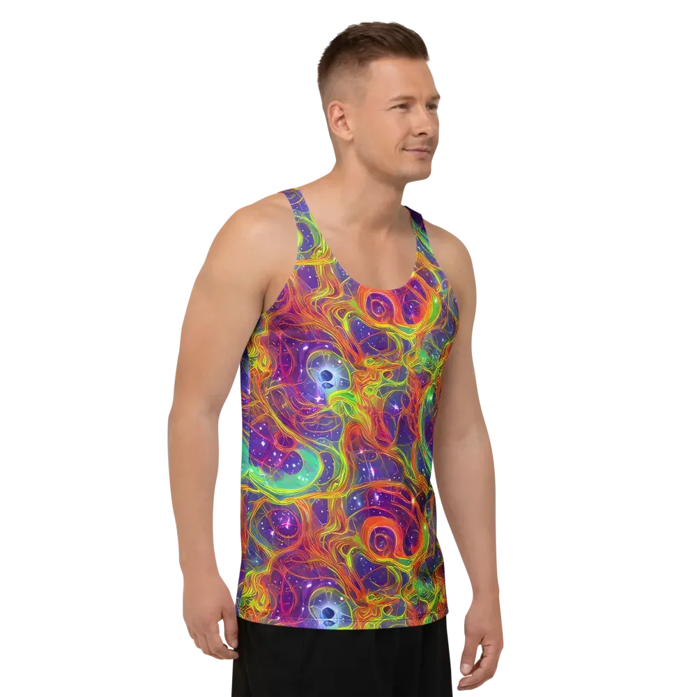 Plasma Dreams on Men's Tank Top — Right Front