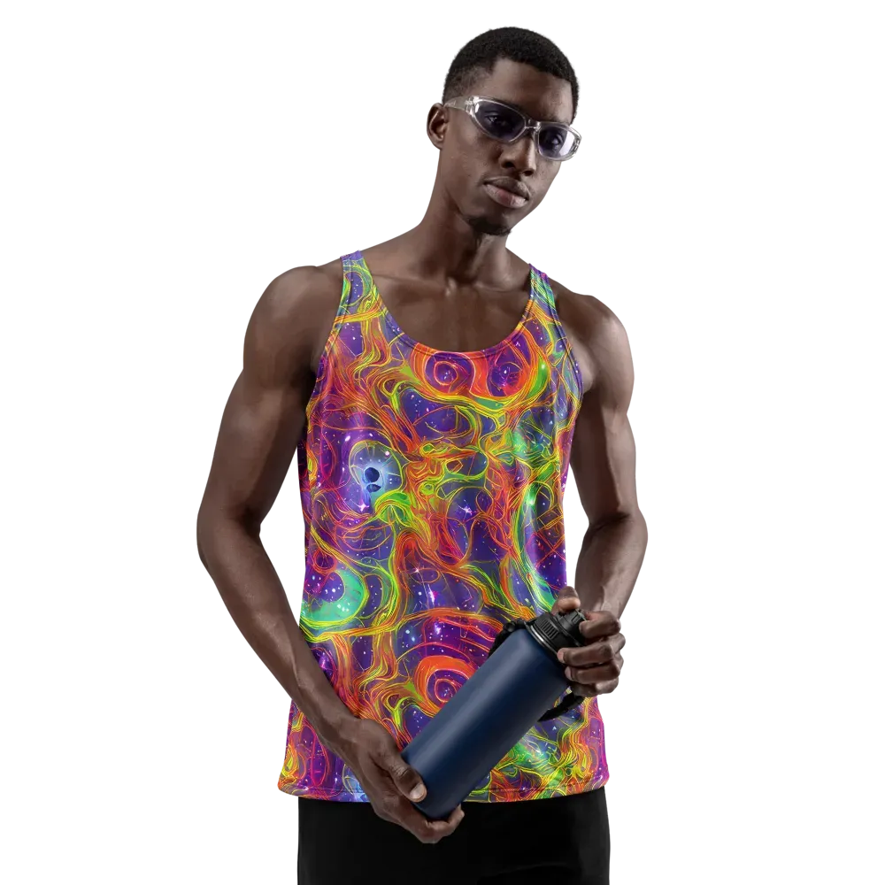 Plasma Dreams on Men's Tank Top — Front
