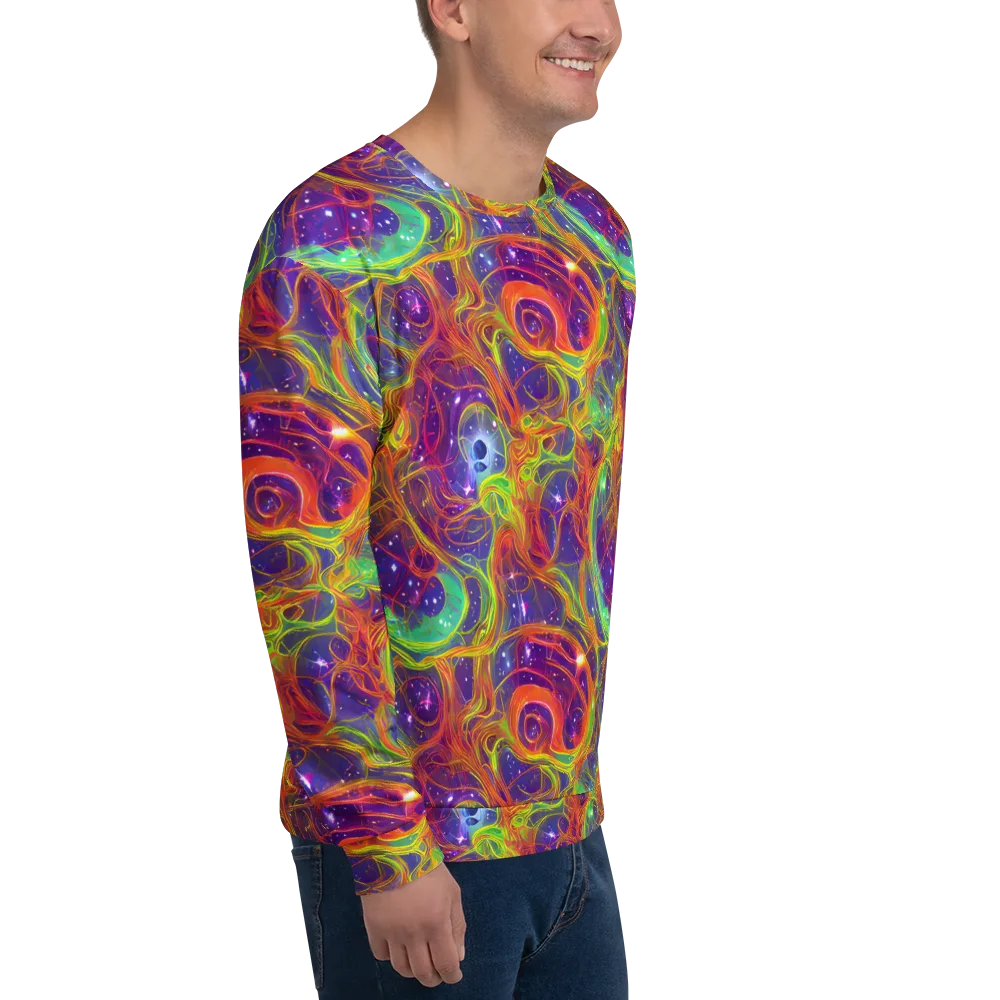 Plasma Dreams on Sweatshirt — Right Front