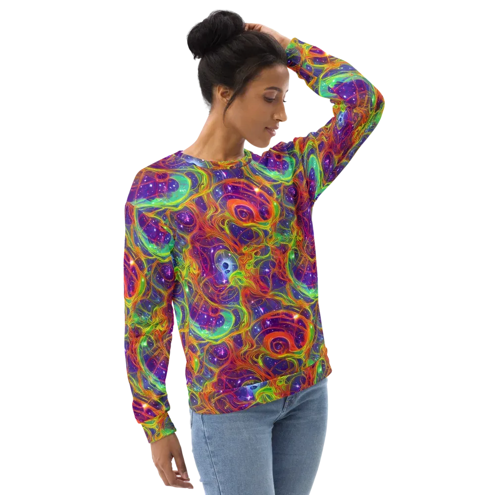 Plasma Dreams on Sweatshirt — Right Front