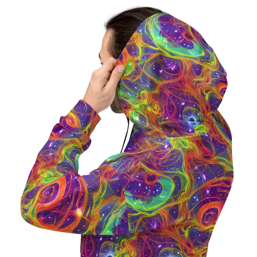 Plasma Dreams on a Hoodie