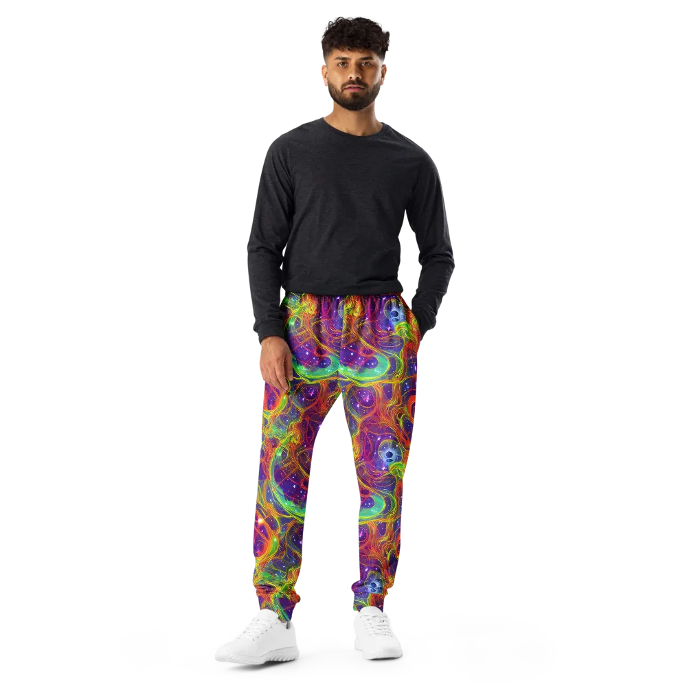 Plasma Dreams on Men's Joggers — Front