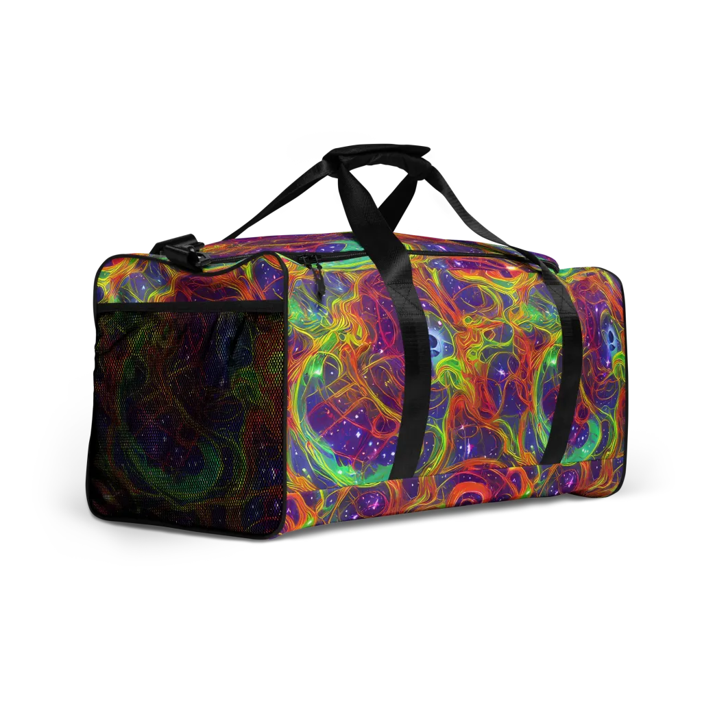 Plasma Dreams on Duffle Bag — Right Front