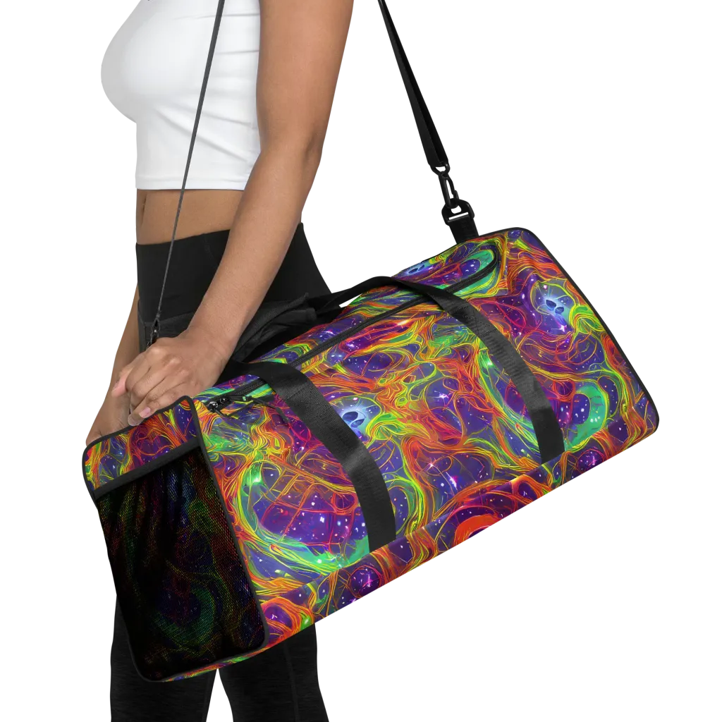 Plasma Dreams on Duffle Bag — Front