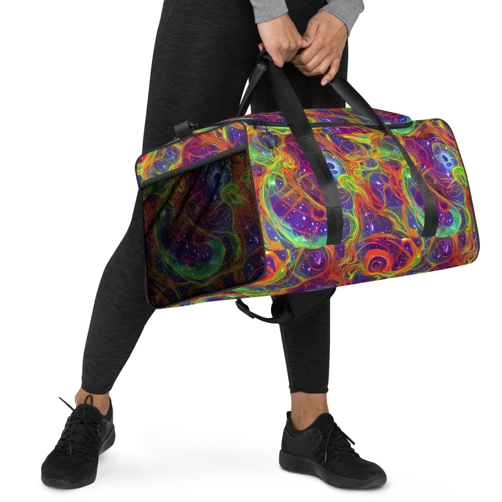 Plasma Dreams on Duffle Bag — Right Front