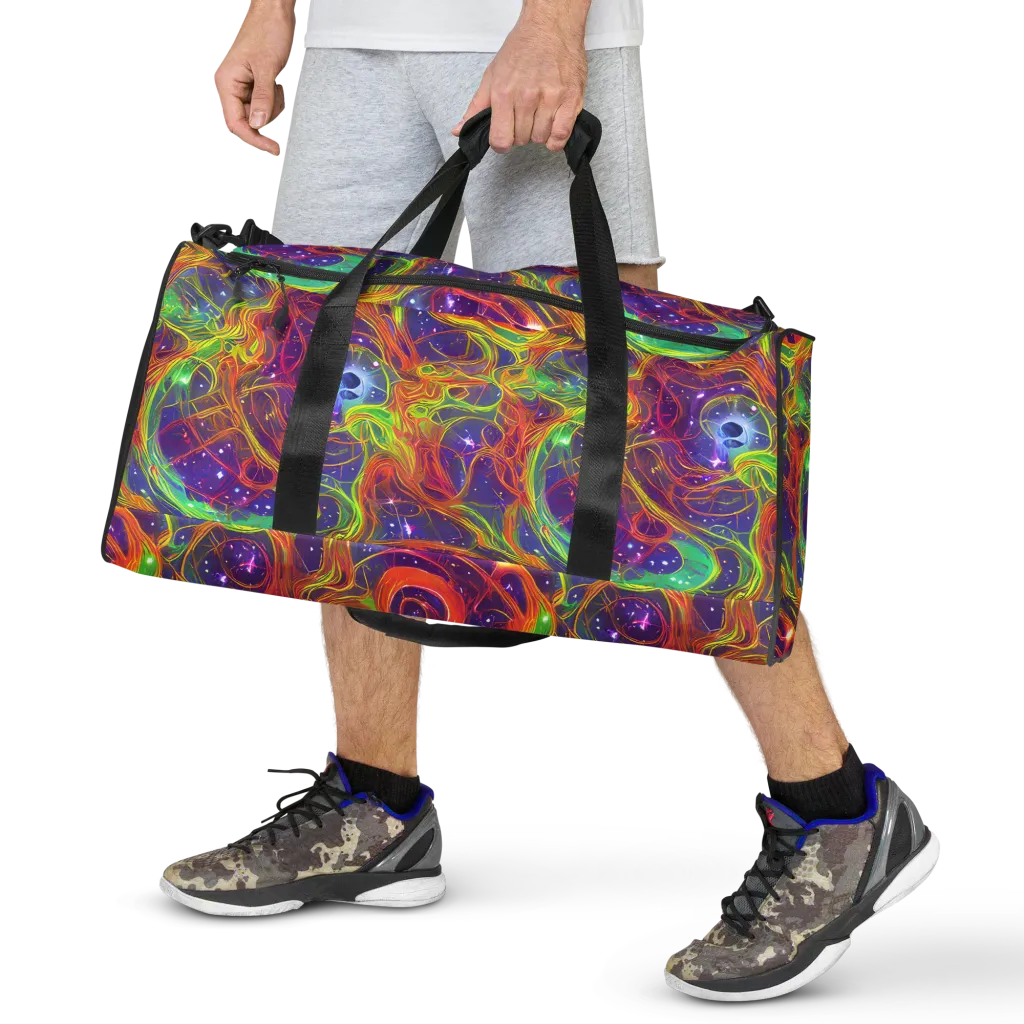 Plasma Dreams on Duffle Bag — Front