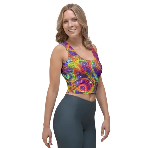Plasma Dreams on a Crop Top