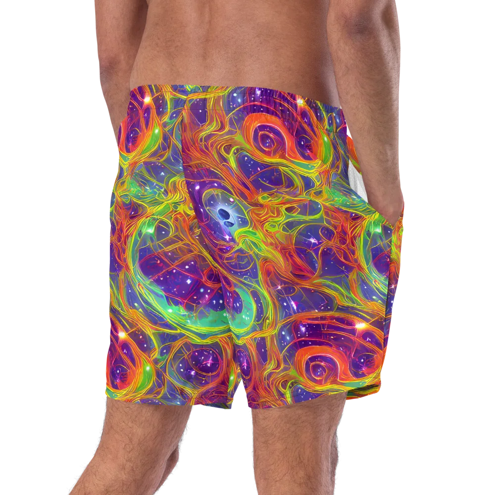 Plasma Dreams on Swim Trunks — Right Back