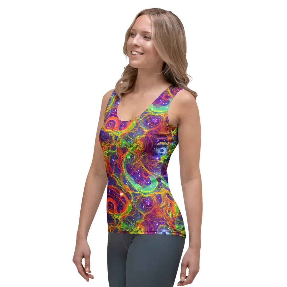 Plasma Dreams on Women's Tank Top — Left Front