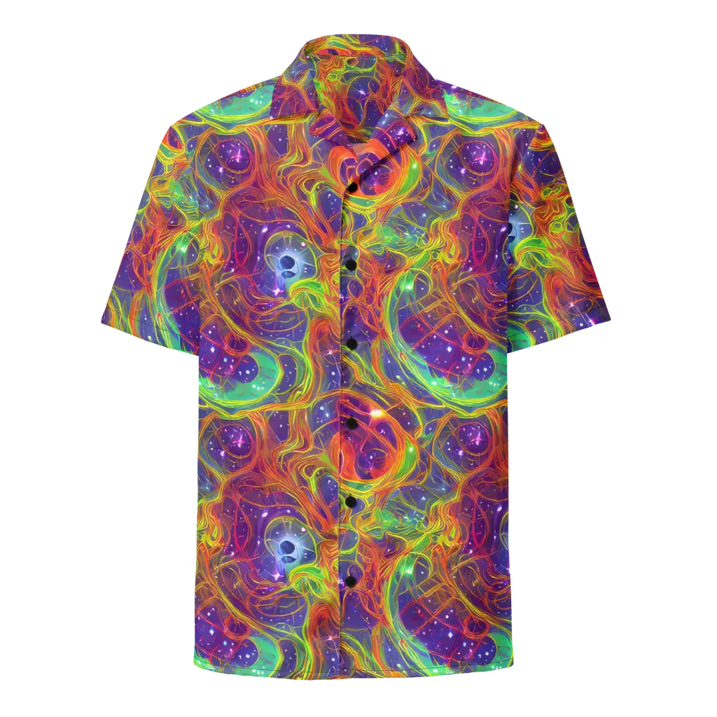 Plasma Dreams on Button Shirt — Front