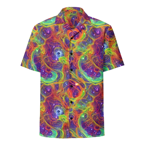 Plasma Dreams on a Button Shirt