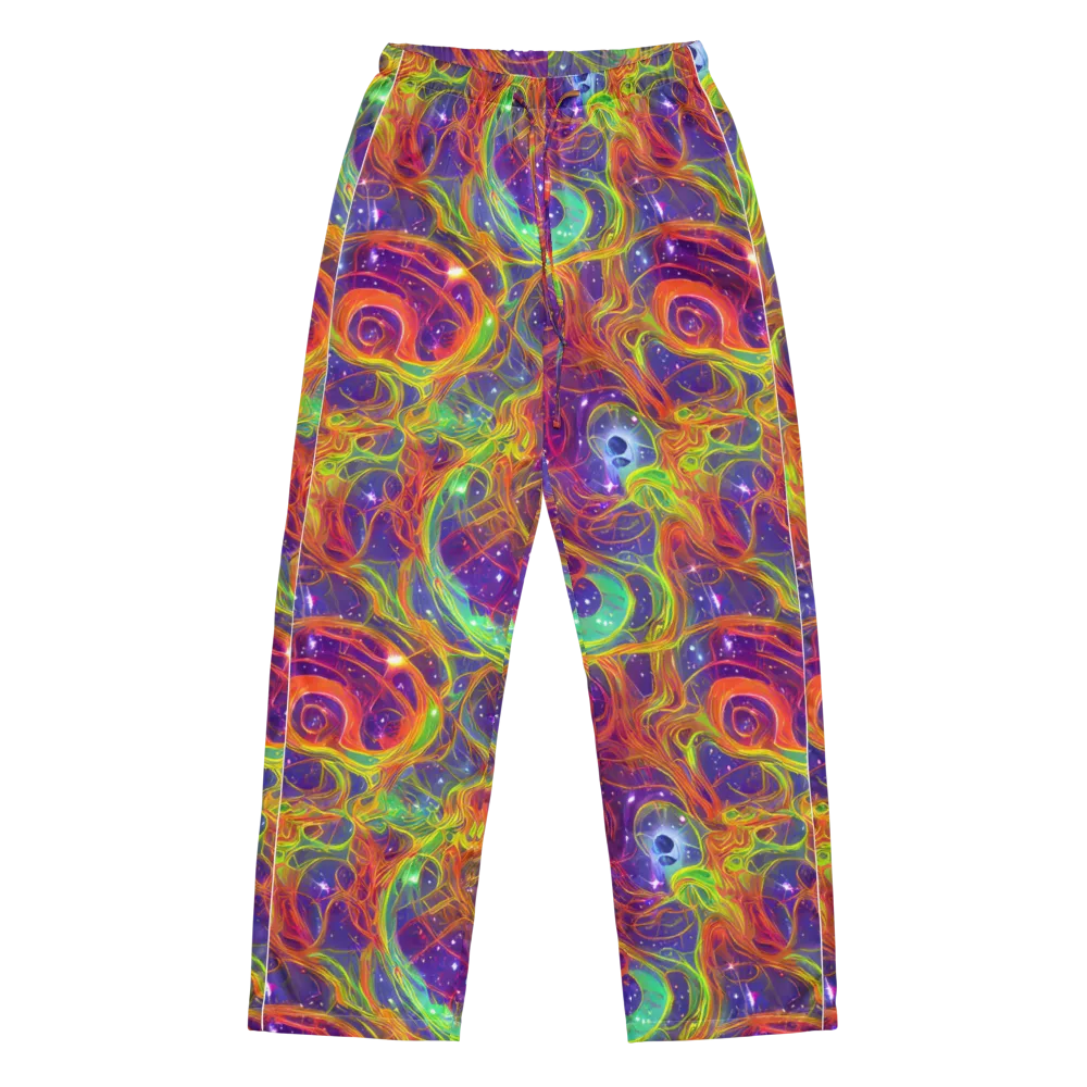 Plasma Dreams on Women's Pajama Pants — Front