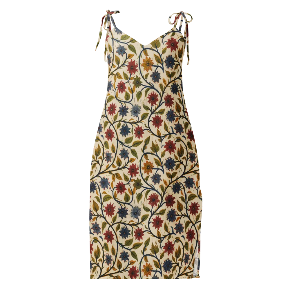 Heritage Vine on Slip Dress — Front