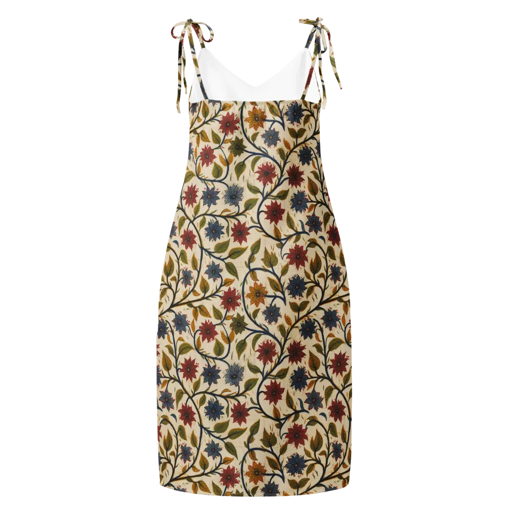 Heritage Vine on Slip Dress — Back
