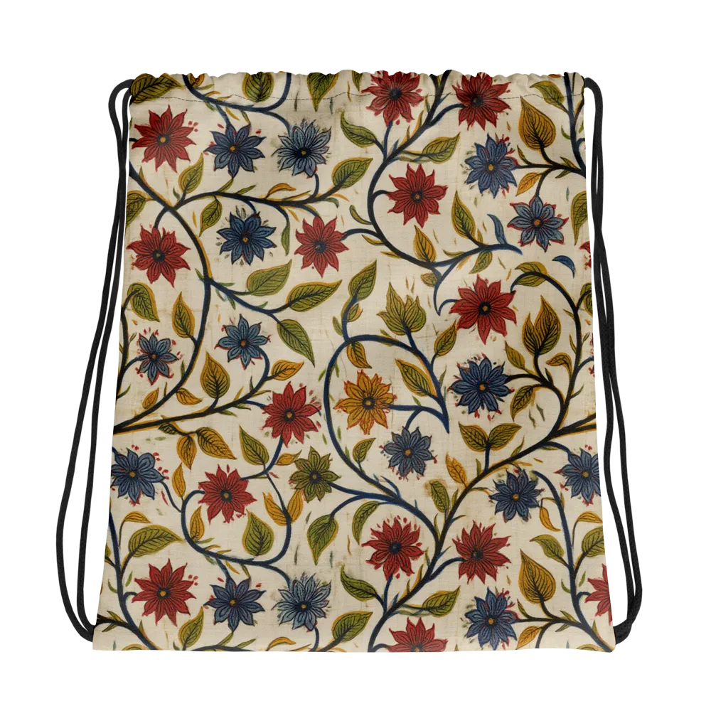 Heritage Vine on Drawstring Bag — Photo