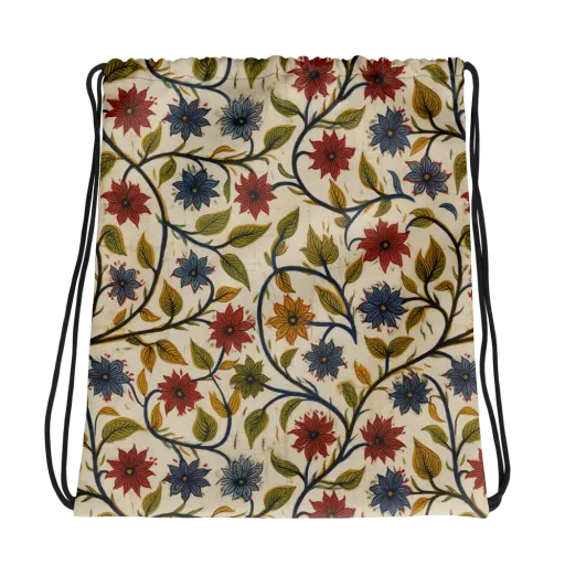 Heritage Vine on a Drawstring Bag