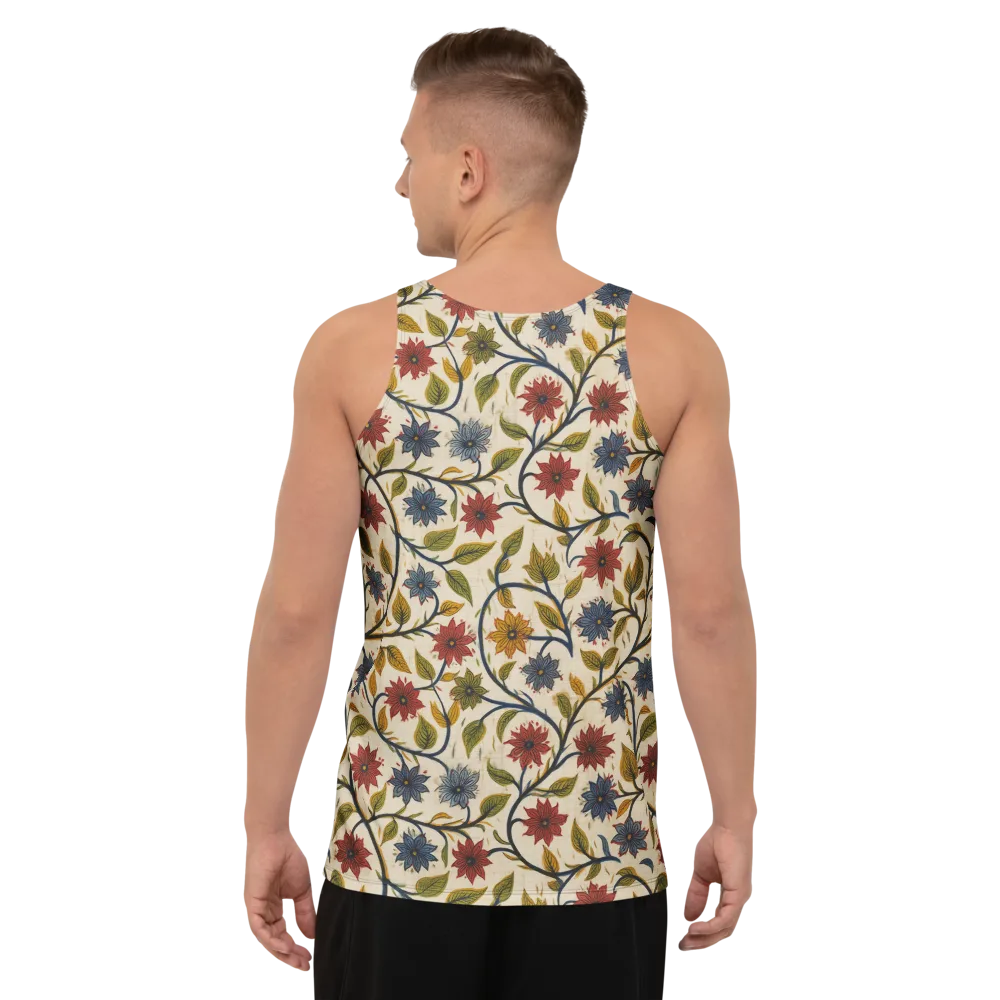Heritage Vine on Men's Tank Top — Back