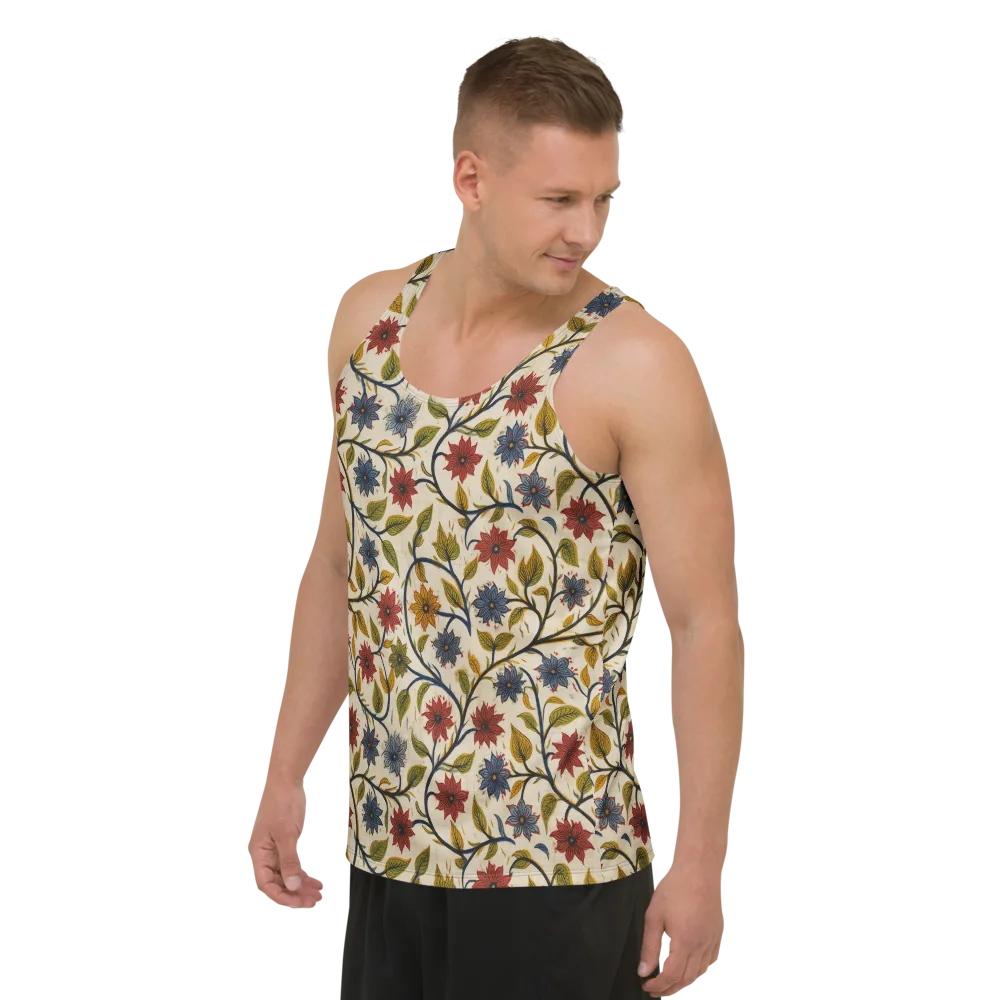 Heritage Vine on Men's Tank Top — Left Front