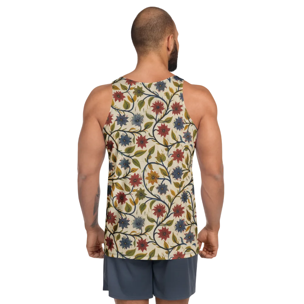 Heritage Vine on Men's Tank Top — Back