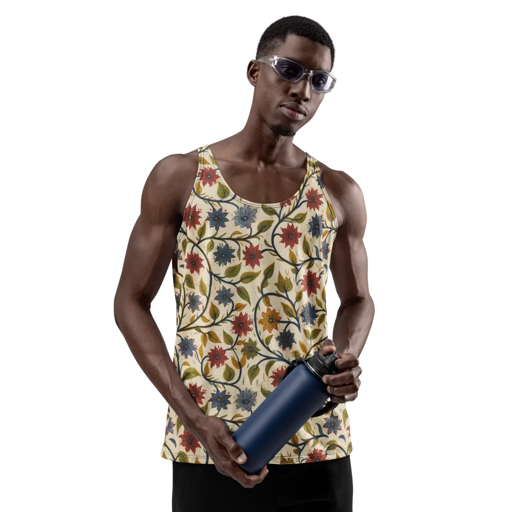 Heritage Vine on Men's Tank Top — Front