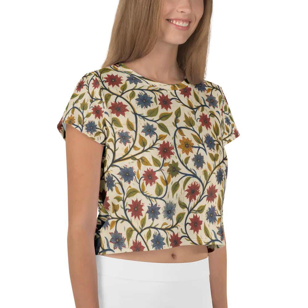 Heritage Vine on Crop Tee — Right