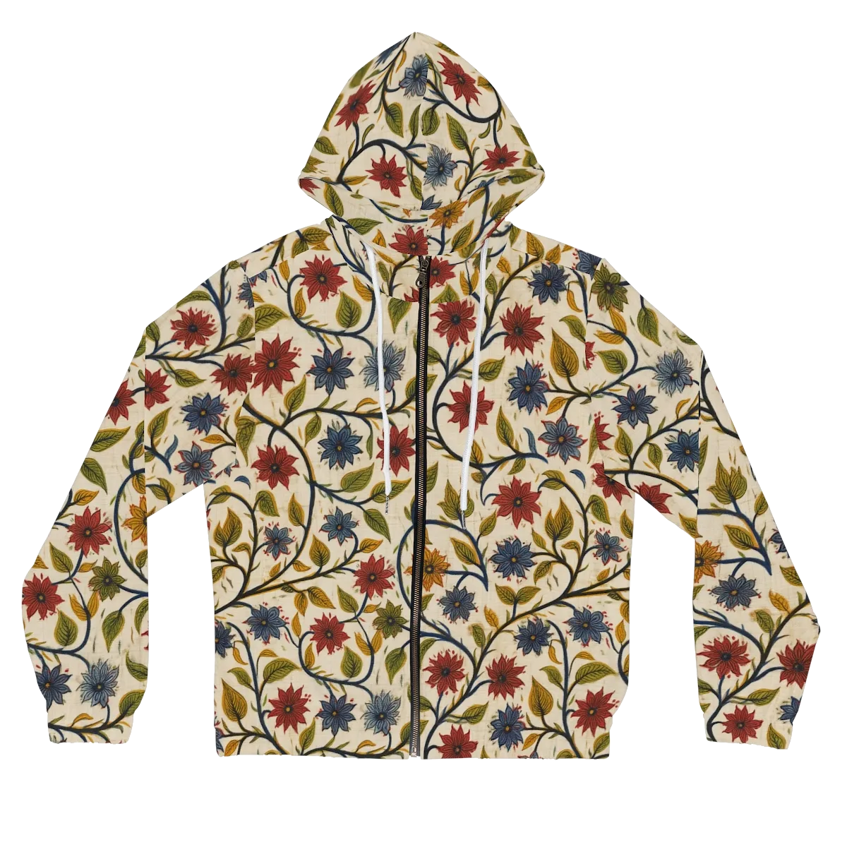 Heritage Vine on Women's Full-Zip Hoodie — Front