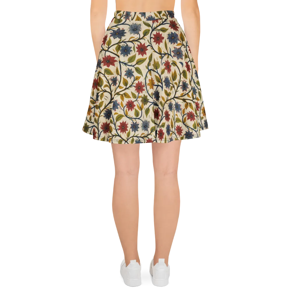 Heritage Vine on Skater Skirt — Back
