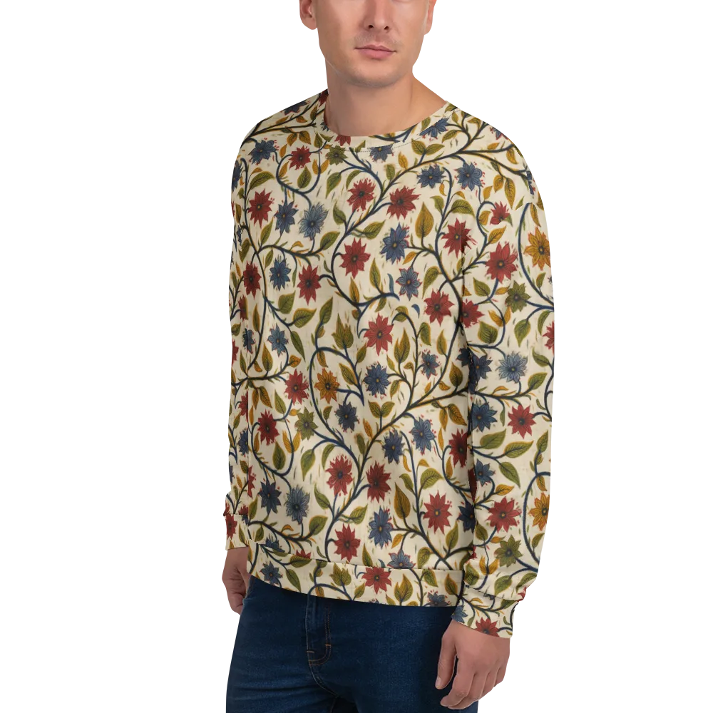 Heritage Vine on Sweatshirt — Left Front
